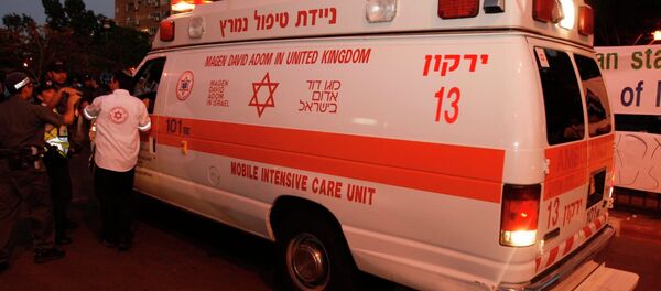 Israel ambulance  - اسپوتنیک افغانستان  