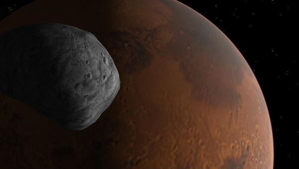 Dawn on Phobos  . . . and on Mars! - اسپوتنیک افغانستان  