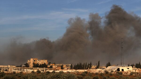 آتش سنگین ارتش سوریه بر مواضع تروریستان در شرق ادلب و غرب حلب - اسپوتنیک افغانستان  