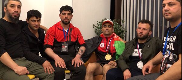 احمد فواد آریا و سمیع الله فراجی، ورزشکاران افغان - اسپوتنیک افغانستان  