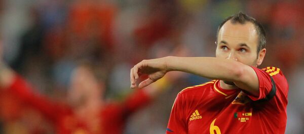 آندرس اینیستا بازیکن سابق بارسلونا - اسپوتنیک افغانستان  