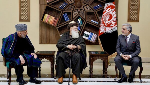 سیاف و کرزی به دیدار عبدالله رفتند - اسپوتنیک افغانستان  