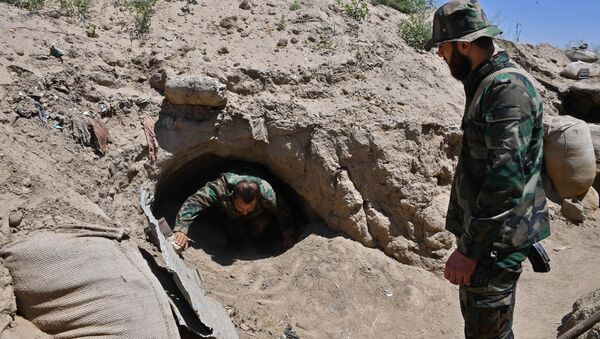 اردوگاه‌ آموزشی تروریستان در شهر باستانی سوریه  - اسپوتنیک افغانستان  