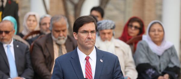 اسپر از جا به جایی تجهیزات نظامی امریکا برای مقابله با چین خبر داد اسپر از جا به جایی تجهیزات نظامی امریکا برای مقابله با چین خبر داد - اسپوتنیک افغانستان