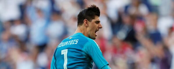 Thibaut Courtois, portero de la selección de fútbol belga - اسپوتنیک افغانستان  
