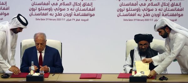 خلیل‌زاد: توافق صلح افغانستان را در مسیر صلح قرار می‌دهد - اسپوتنیک افغانستان  