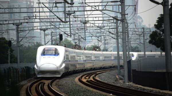 ساخت قطار تندور با سرعت 400 کیلومتر در ساعت در چین - اسپوتنیک افغانستان  