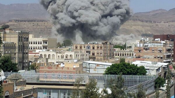حملات هوایی سعودی بالای یمن - اسپوتنیک افغانستان  