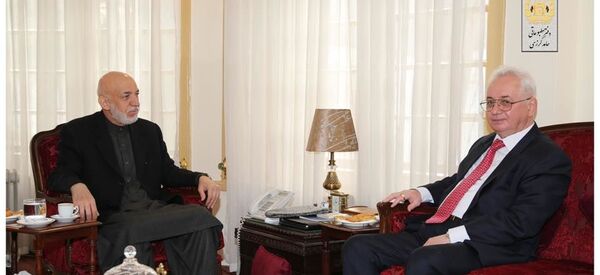 دیدار حامد کرزی با سفیر روسیه در کابل دیدار حامد کرزی با سفیر روسیه در کابل - اسپوتنیک افغانستان