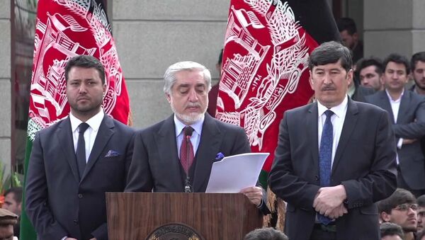مراسم تحلیف عبدالله - اسپوتنیک افغانستان  