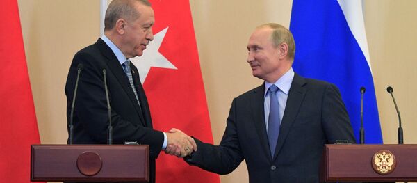 گفتگوی تلفنی پوتین و اردوغان درباره تحولات لیبیا و سوریه گفتگوی تلفنی پوتین و اردوغان درباره تحولات لیبیا و سوریه - اسپوتنیک افغانستان