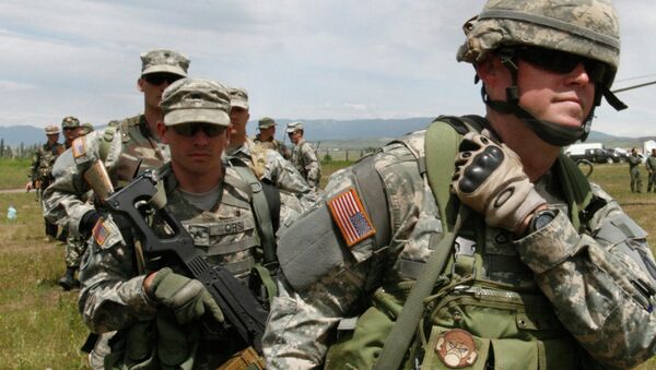 Американские военные инструкторы в Грузии - اسپوتنیک افغانستان  