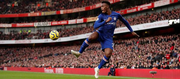 Атакующий полузащитник клуба английской Премьер-лиги «Челси» Каллум Хадсон-Одои - اسپوتنیک افغانستان  