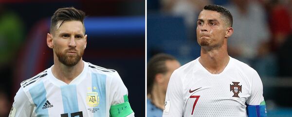 Cristiano Ronaldo-Lionel Messi Cristiano Ronaldo-Lionel Messi - اسپوتنیک افغانستان