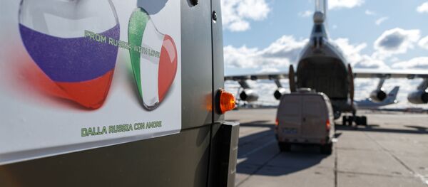 نشر ویدیوی جدید فعالیت نظامیان روسی در ایتالیا نشر ویدیوی جدید فعالیت نظامیان روسی در ایتالیا - اسپوتنیک افغانستان