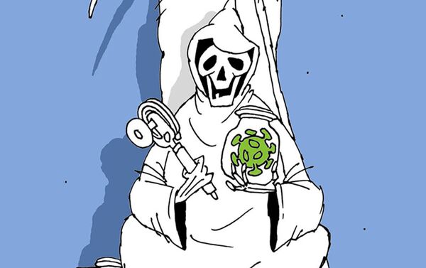 اثر آناتولی رادین در جشنواره بین المللی کارتون ما کرونا را شکست می‌دهیم
 - اسپوتنیک افغانستان  