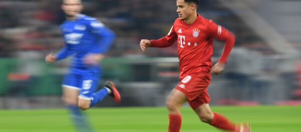 Soccer Football - DFB Cup - Third Round - Bayern Munich v TSG 1899 Hoffenheim - Allianz Arena, Munich, Germany - February 5, 2020, Bayern Munich's Philippe Coutinho in action Soccer Football - DFB Cup - Third Round - Bayern Munich v TSG 1899 Hoffenheim - Allianz Arena, Munich, Germany - February 5, 2020, Bayern Munich's Philippe Coutinho in action - اسپوتنیک افغانستان