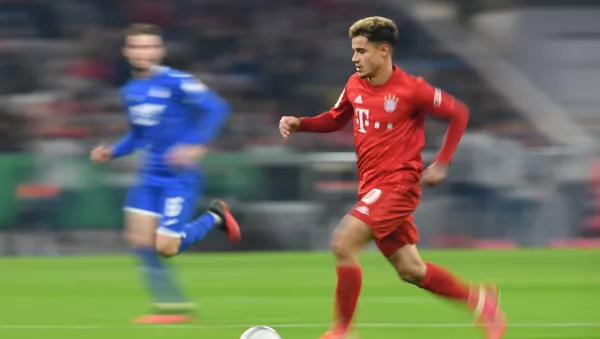 Soccer Football - DFB Cup - Third Round - Bayern Munich v TSG 1899 Hoffenheim - Allianz Arena, Munich, Germany - February 5, 2020, Bayern Munich's Philippe Coutinho in action - اسپوتنیک افغانستان  