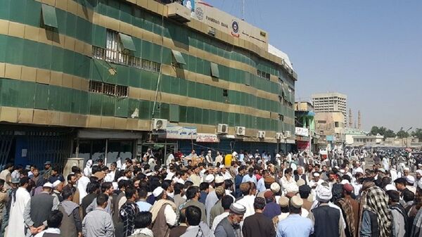  اعتصاب صرافان در اعتراض به تصمیم بانک مرکزی - اسپوتنیک افغانستان  