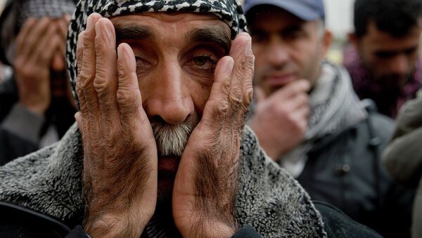 تخلیه بیش از 14500 نفر از غوطه شرقی سوریه - اسپوتنیک افغانستان  