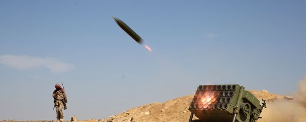 Ракетная установка Комитетов народного сопротивления Йемена Ракетная установка Комитетов народного сопротивления Йемена - اسپوتنیک افغانستان