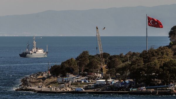 مرگ 30 نفر در سانحه یک کشتی حامل پناهجویان در نزدیکی سواحل ترکیه - اسپوتنیک افغانستان  