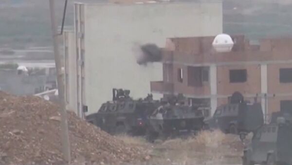 حمله توپخانه ترکیه به سوریه - اسپوتنیک افغانستان  