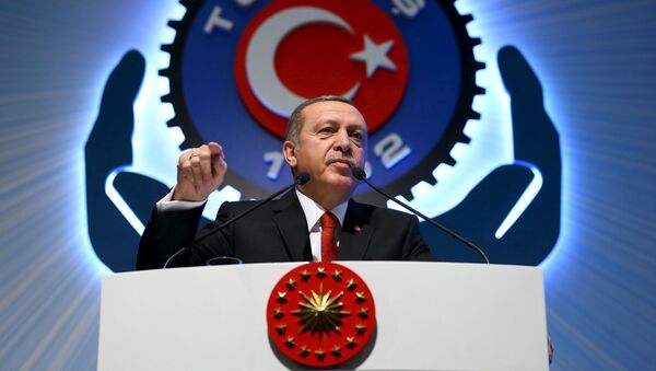 Президент Турции Реджеп Эрдоган в Анкаре - اسپوتنیک افغانستان  