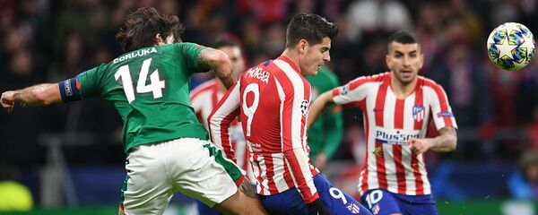 آلوارو موراتا Spain Soccer Champions League Atletico - Lokomotiv آلوارو موراتا Spain Soccer Champions League Atletico - Lokomotiv - اسپوتنیک افغانستان