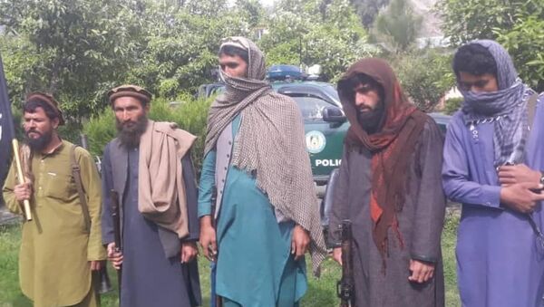 تسلیم شدن پنج جنگجوی داعش در كنر به نیروهای امنیتی - اسپوتنیک افغانستان  