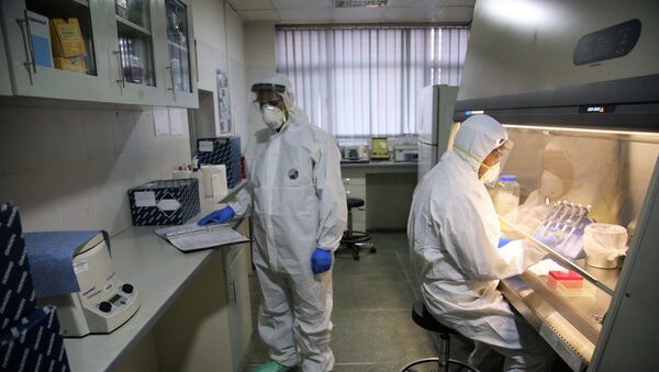 لابراتوار تشخیص کرونا ویروس در افغانستان - اسپوتنیک افغانستان  