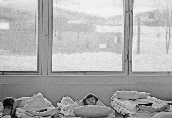 بخش کودکان یکی از درمانگاه های مسکو در سال 1967 - اسپوتنیک افغانستان  