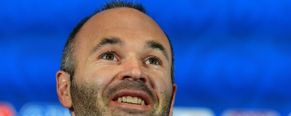 آندرس اینیستا Russia World Cup Spain Training - اسپوتنیک افغانستان  