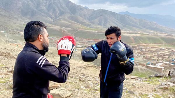 احمدولی هوتک ورزشکار مبارزات آزاد - اسپوتنیک افغانستان  