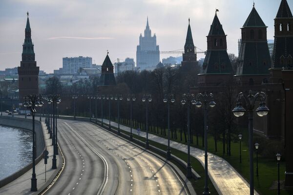 میدان سرخ مسکو در زمان قرنطینه
 - اسپوتنیک افغانستان  