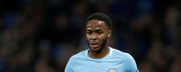 Soccer Football - Champions League - Manchester City vs Feyenoord - Etihad Stadium, Manchester, Britain - November 21, 2017 Manchester City's Raheem Sterling in action  Soccer Football - Champions League - Manchester City vs Feyenoord - Etihad Stadium, Manchester, Britain - November 21, 2017 Manchester City's Raheem Sterling in action  - اسپوتنیک افغانستان