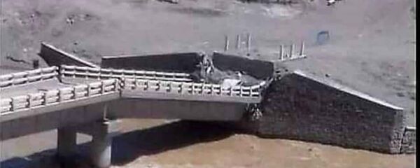 جنگجویان گروه طالبان پل کمنج غور را انفجار دادند - اسپوتنیک افغانستان  