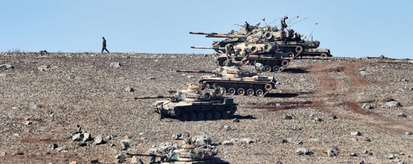 تعرض ترکیه بر قوای سوریه   تعرض ترکیه بر قوای سوریه  - اسپوتنیک افغانستان