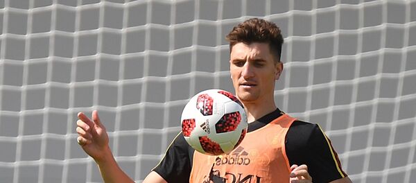 توماس مونیر بازیکن پی اس جی Russia World Cup Belgium Training توماس مونیر بازیکن پی اس جی Russia World Cup Belgium Training - اسپوتنیک افغانستان