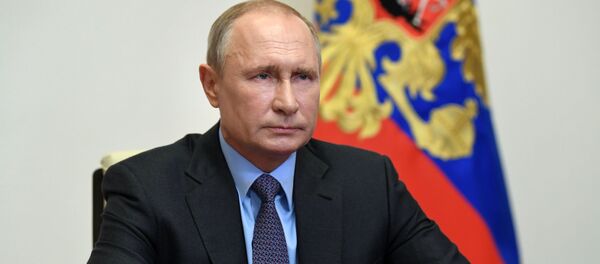 ولادیمیر پوتین رئیس جمهور روسیه - اسپوتنیک افغانستان  