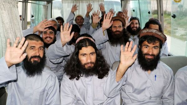 حکومت افغانستان تاکنون بیش از 3 هزار و 800 طالب را از زندان‌ها رها کرده است - اسپوتنیک افغانستان  