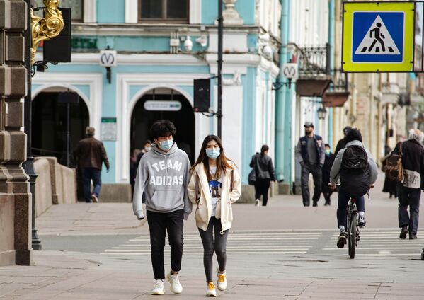 ماسک اجباری در مسکو و سن پترزبورگ - اسپوتنیک افغانستان  