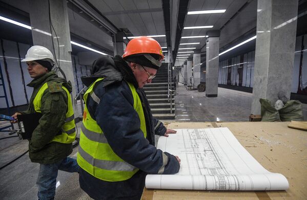 مسکو 85 سالگی بزرگترین و مقبولترین مترو در جهان را تجلیل کرد - اسپوتنیک افغانستان  