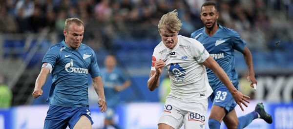 ارلینگ براوت هالاند Футбол. Лига Европы. Матч Зенит - Мольде ارلینگ براوت هالاند Футбол. Лига Европы. Матч Зенит - Мольде - اسپوتنیک افغانستان