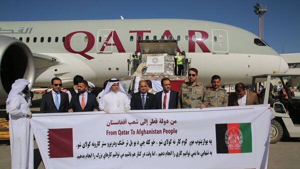 قطر 8.5 تن تجهیزات و ضروریات طبی را به وزارت صحت‌ کمک کرد - اسپوتنیک افغانستان  