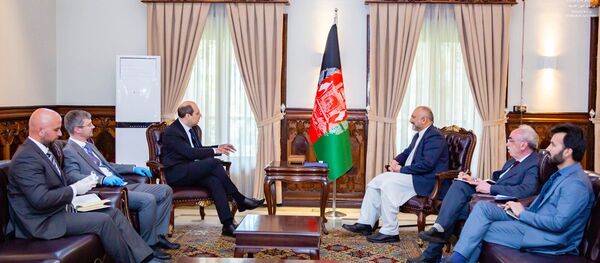 حنیف اتمر با سفیر جدید روسیه ملاقات کرد حنیف اتمر با سفیر جدید روسیه ملاقات کرد - اسپوتنیک افغانستان