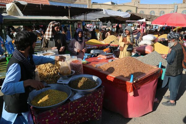 ازدحام بازارهای عید - اسپوتنیک افغانستان  