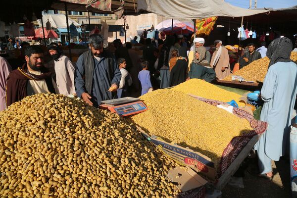 ازدحام بازارهای عید - اسپوتنیک افغانستان  