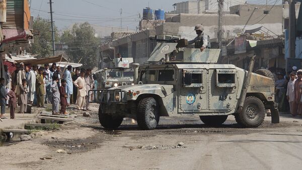 حمله مسلحانه بر دفتر خارجی در جلال آباد - اسپوتنیک افغانستان  