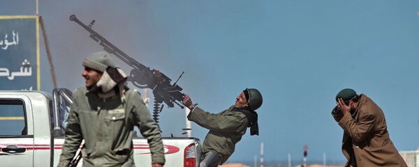 اتشباری افراد مسلح لیبیا بر طیارات شکاری اتشباری افراد مسلح لیبیا بر طیارات شکاری - اسپوتنیک افغانستان